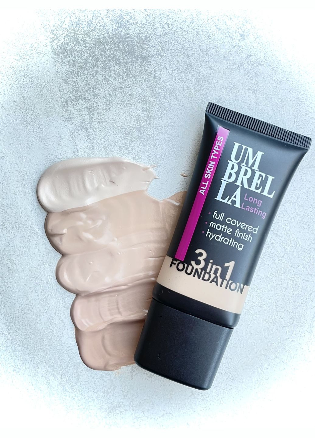 Тональний крем 3в1, 30 мл Umbrella Long Lasting 3 In 1 Foundation (293970083)