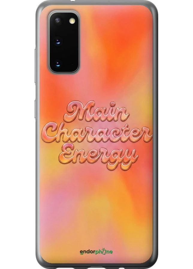 Чохол на Samsung Galaxy S20 Aura Gradient Main Character Energy Aesthetic Y2K "6783t-1824-70447" Endorphone (387501587)