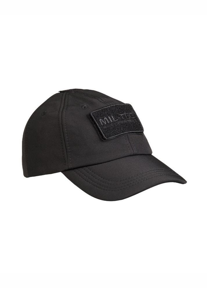 Бейсболка из ткани софтшел SOFTSHELL BASEBALL CAPBlack Mil-Tec (315823368)