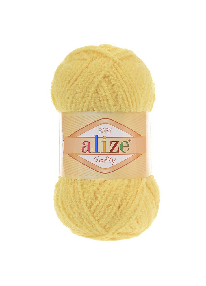 Пряжа Softy, плюшева, №187 маргаритка, 50 гр Alize (340483541)