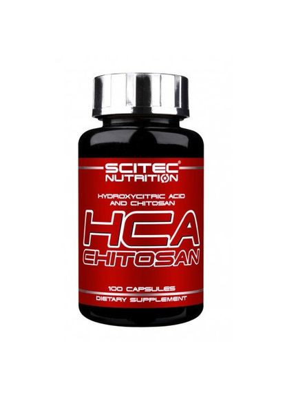 Жироспалювач HCA Chitosan 100 caps Scitec Nutrition (280951498)