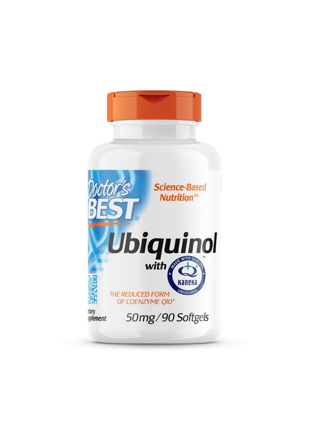 Натуральна добавка Ubiquinol with Kaneka 50 mg, 90 капсул Doctor's Best (295898304)