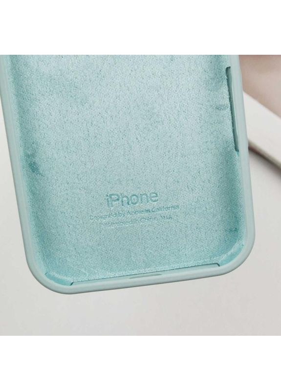 Чехол Silicone Case Full Protective (AA) для Apple iPhone 14 Pro (6.1") Бирюзовый Epik (372972911)