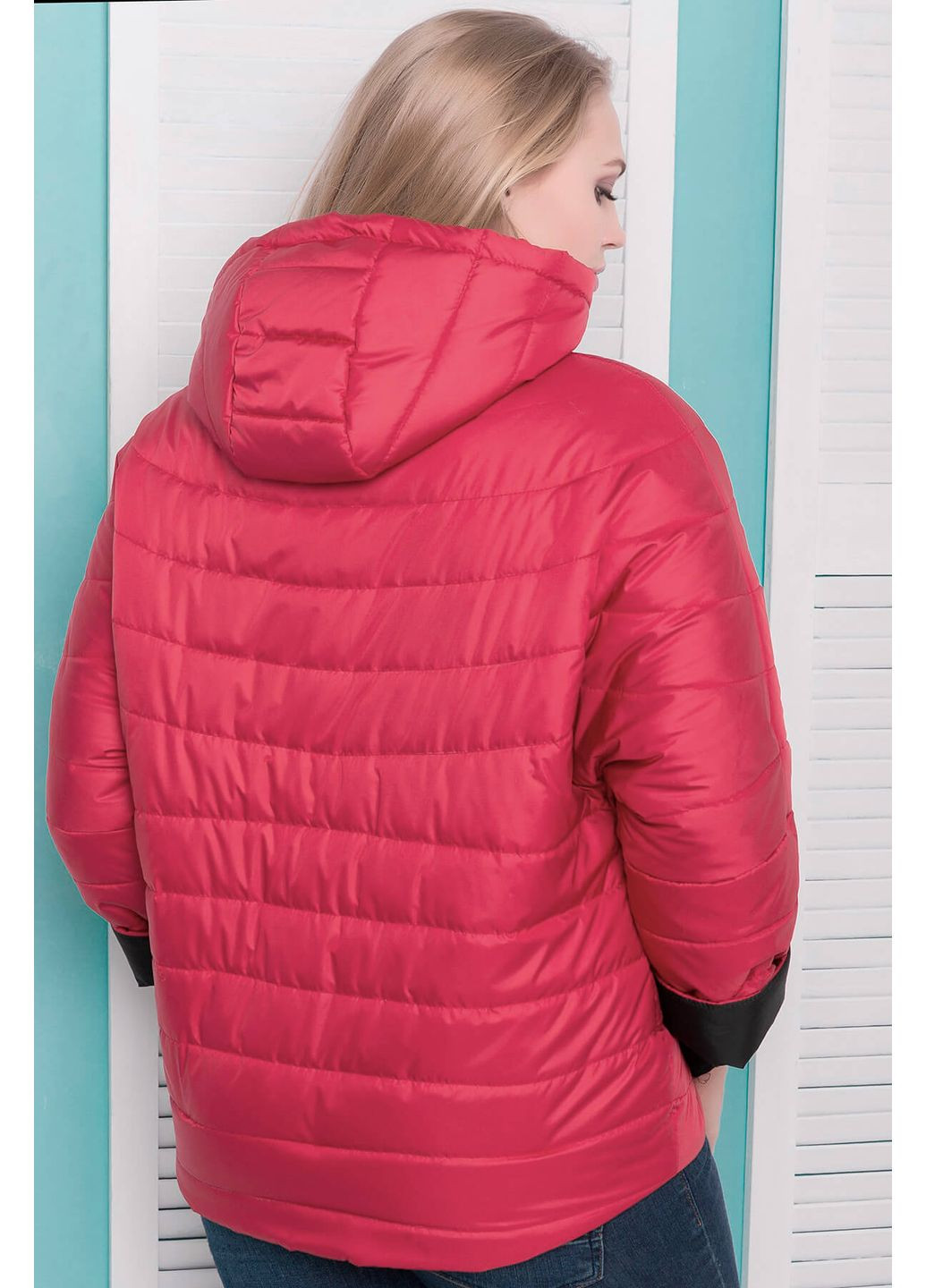 Червона демісезонна куртка нонна червоний MioRichi