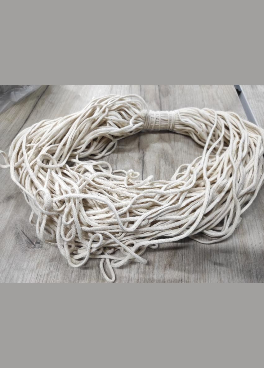 Гніт 2 мм бавовняний плетений для свічок шнур 100 м МЕД ПОШТОЮ (322149053)