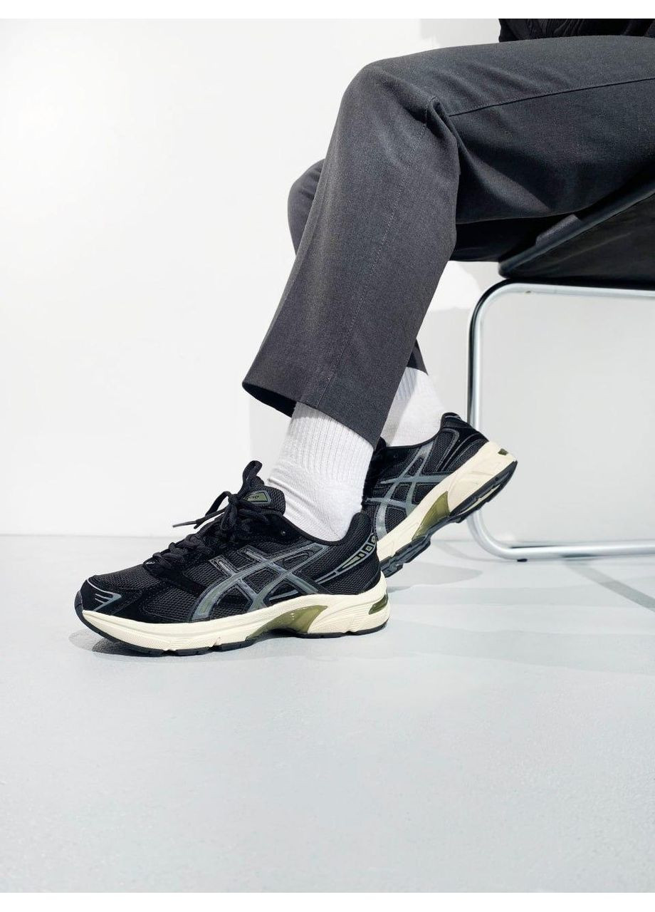КРОСІВКИ ЖІНОЧІ ASICS GEL-1130 BLACK АСІКС ГЕЛЬ 1130 No Brand чорні демісезони (367170479)