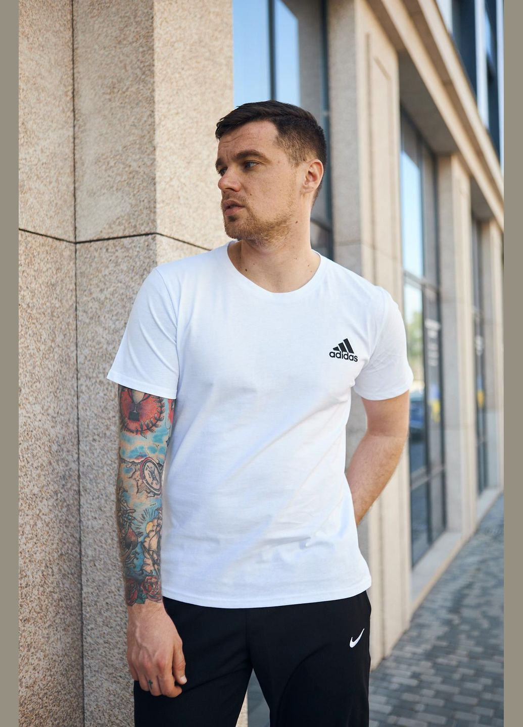 Белая базовая футболка⚡️ Luna