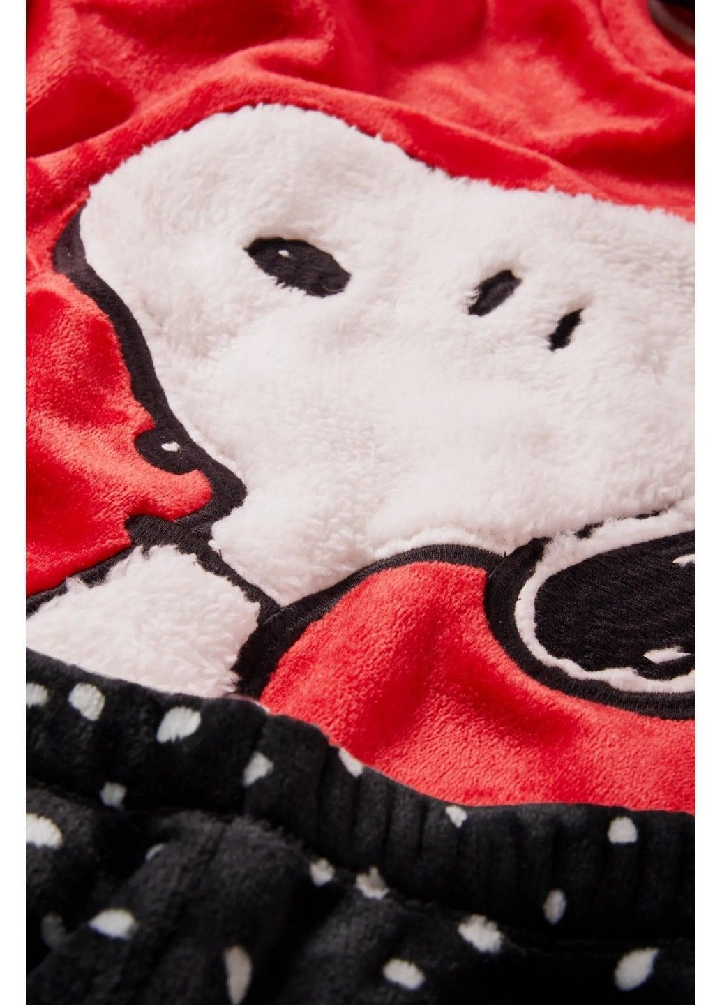 Красная зимняя пижама (свитшот, штаны) C&A