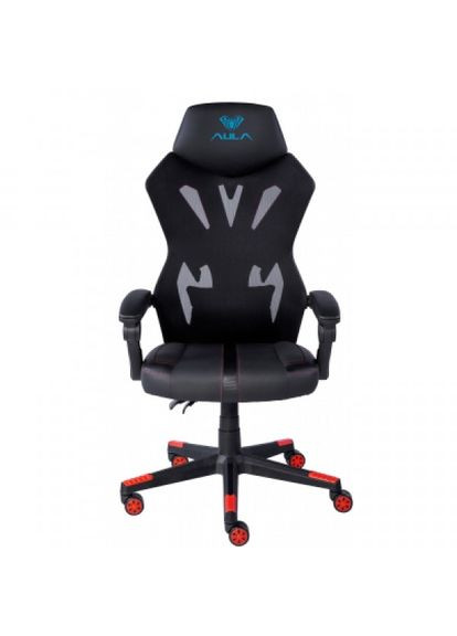 Крісло ігрове (6948391286228) Aula f010 gaming chair black/red (290704561)