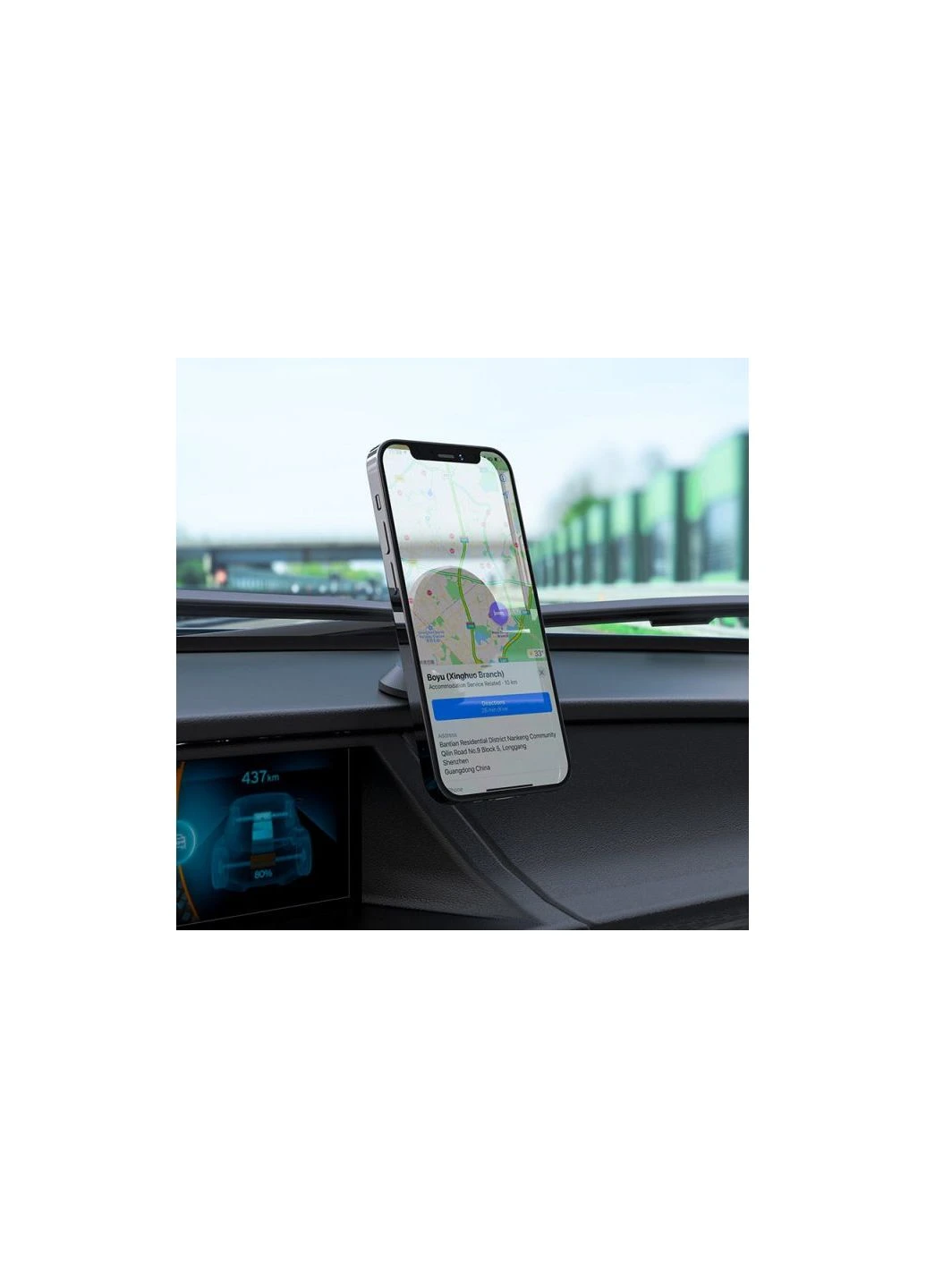 Автотримач для телефона central console magnetic car holder Hoco CA79 Ligue (389495683)