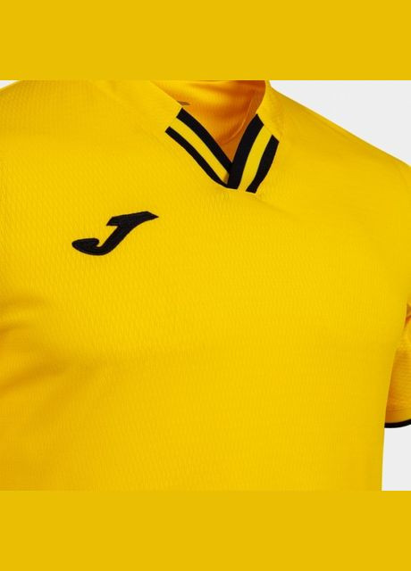 Желтая футболка футбольная toletum iv желтая 102765.901 с коротким рукавом Joma Модель