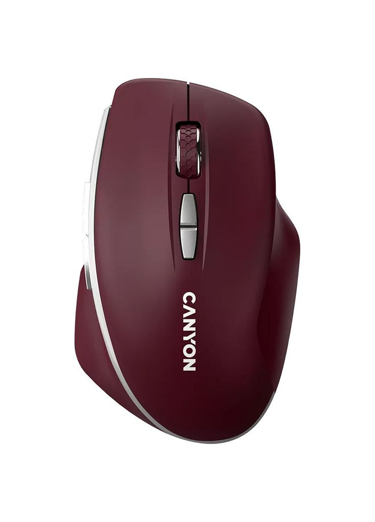 Мишка (m353009) Canyon MW-21 Wireless Blue LED Burgundy (369018974)