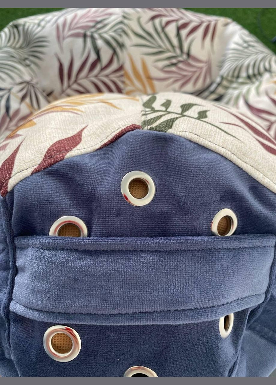 Крісло - мішок груша, M - 100х75 Akasya NEW B197-15+Багіра 11827 SkyPuff (361257982)