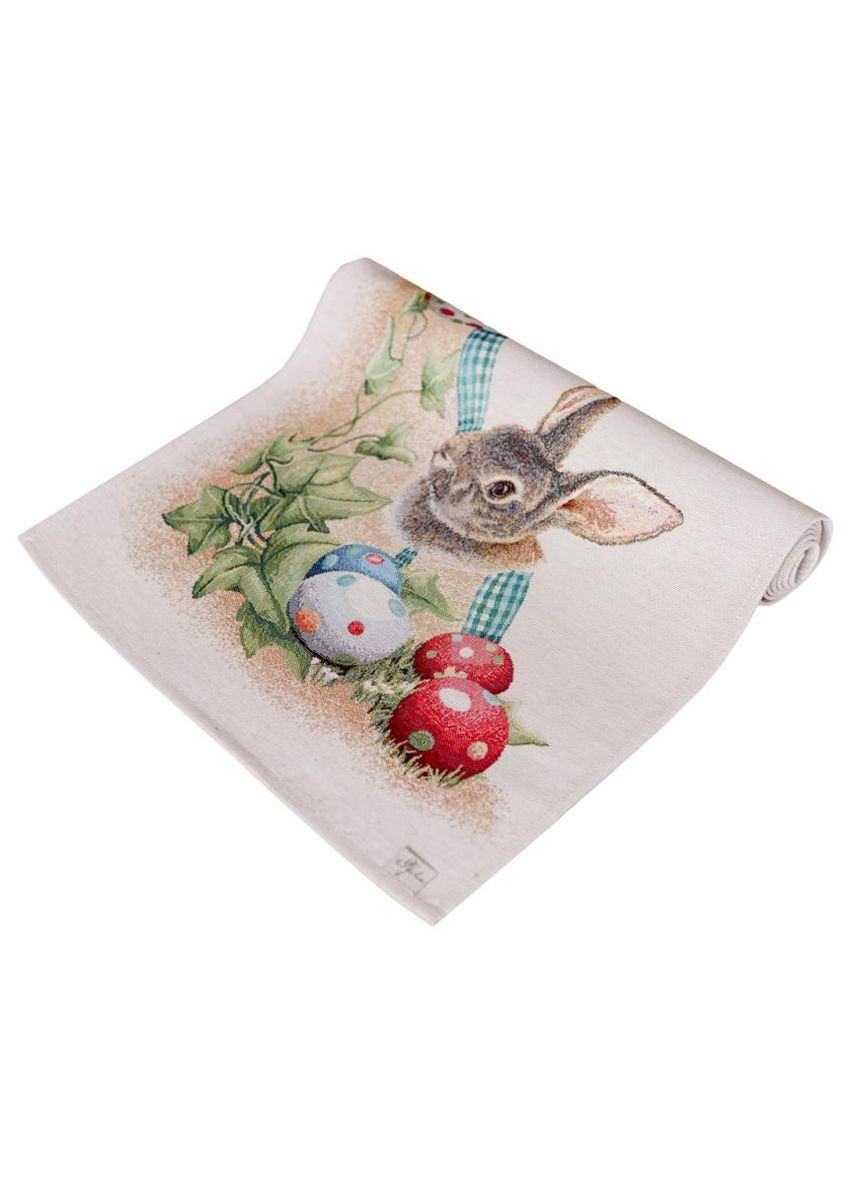 Великодня доріжка на стіл Веснянка 40х140 см натуральна тканина декор для святкового столу ProDobro (369378023)