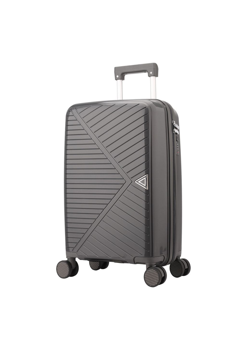 Валіза мала під ручну поклажу 20" (S) поліпропілен Graphite (T5829-1) Semi Line (357206998)