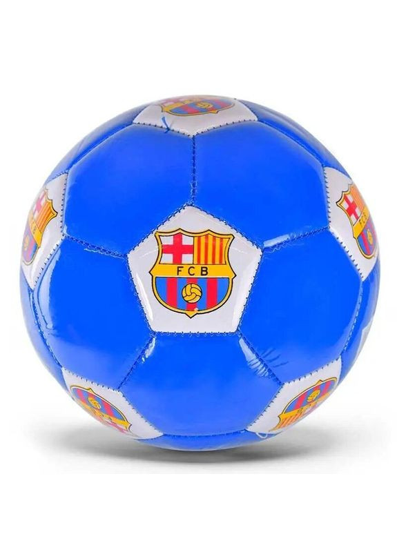 Мяч футбольный №3 "Барселона", синий MIC (290109809)