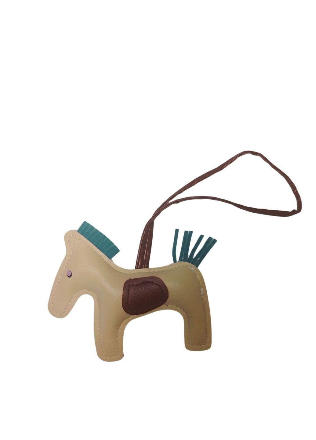 Брелок-подвеска в стиле Hermes Пони на сумку, косметичку, пенал No Brand (294754023)