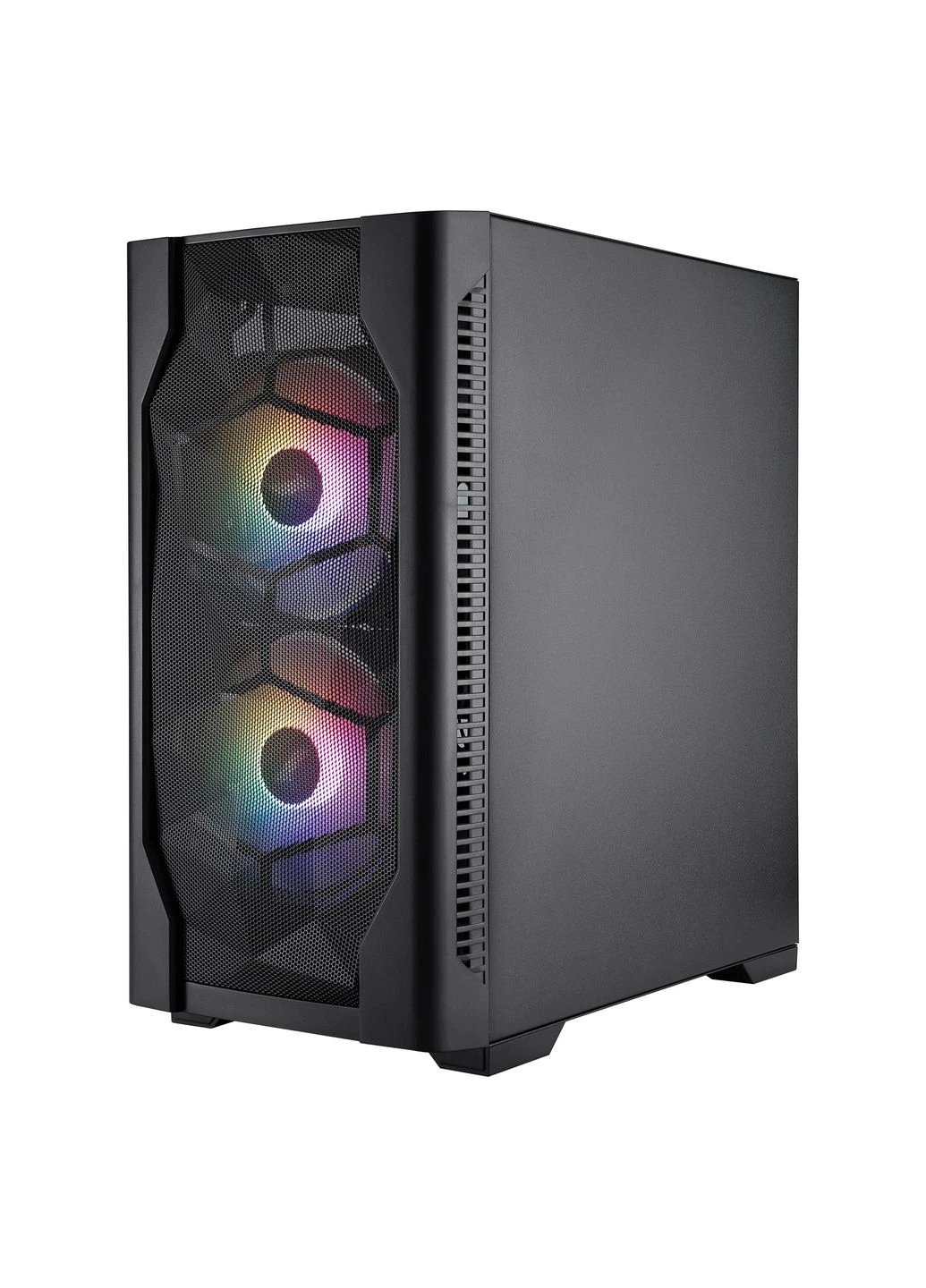 Корпус D4-M-BK-2F1P-1F1 Black 1STPLAYER (377471125)