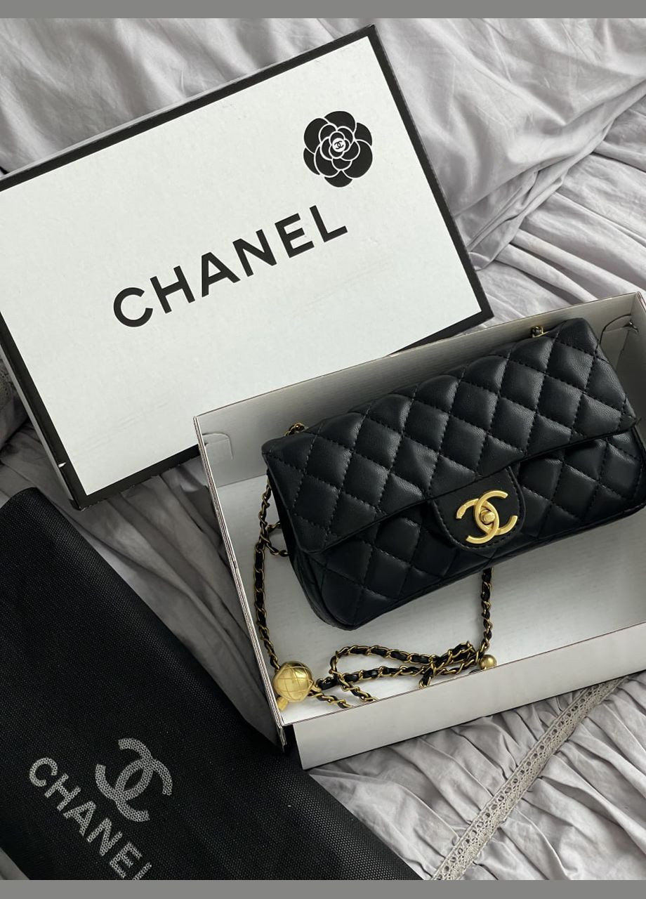 Small Classic Flap Bag - ЛЮКСОВА ЯКІСТЬ чорний No Brand (332565949)