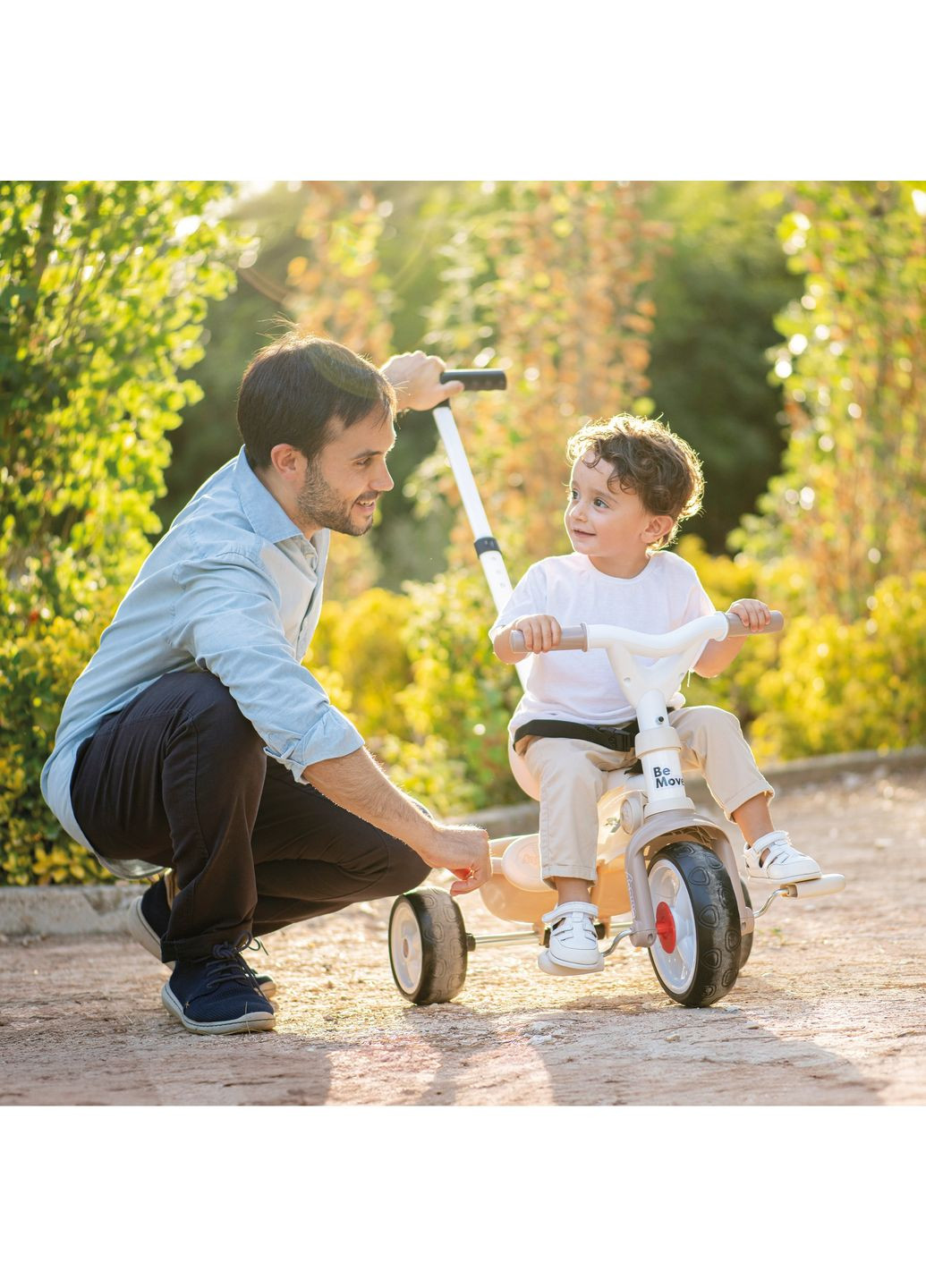 Триколісний велосипед 3 в 1 Toys Бі Муві Комфорт, айворі () Smoby 7600740418 (361855720)