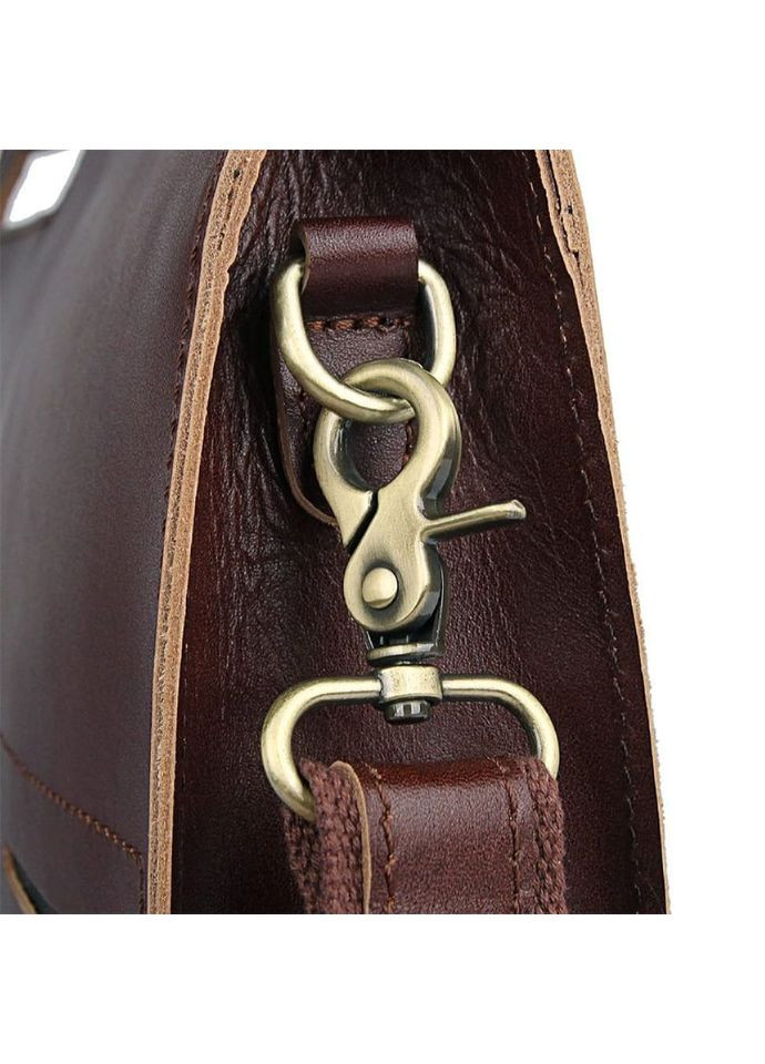 Кожаная сумка-папка, портфолио, органайзер, мессенджер большой размер A0011XL John McDee (348430289)