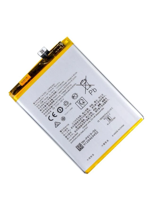Аккумулятор для Reno 5/Reno 6 / BLP819 AAAA no LOGO Oppo (388672894)
