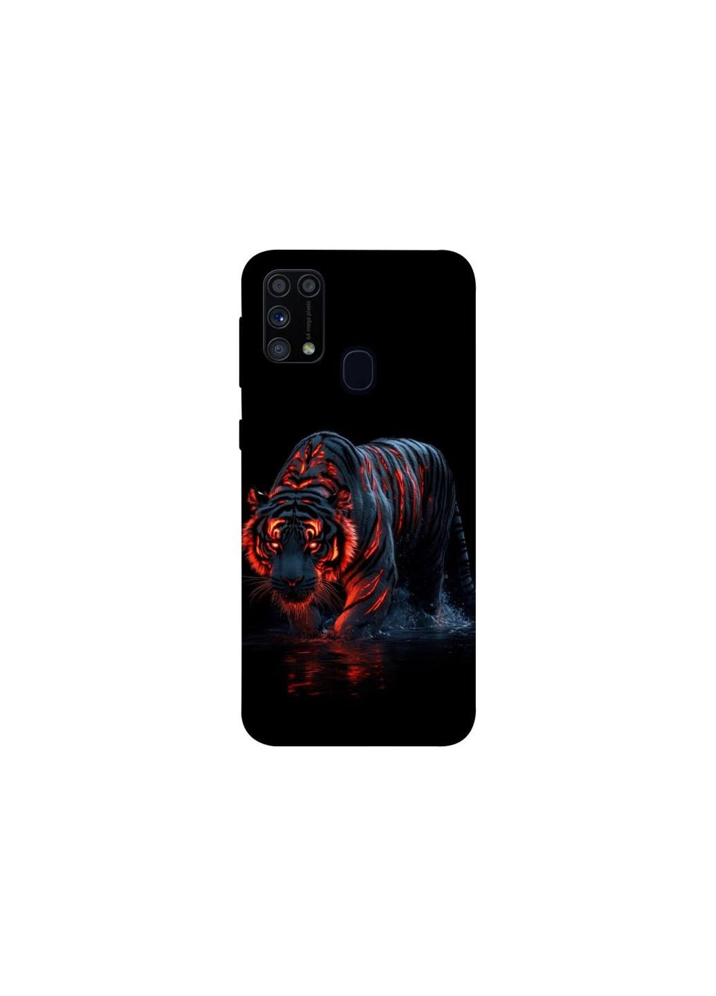 Чохол на Samsung Galaxy M31 fire tiger Frontalka (353366752)