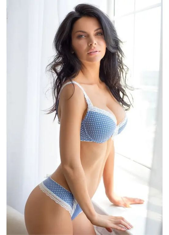 Синий бюстгальтер kleo No Brand с косточками