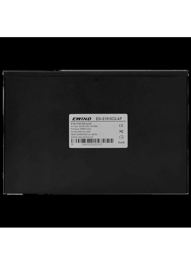 Коммутатор 10 портов неуправляемый EW-S1910CG-AP PoE Ewind (392411005)