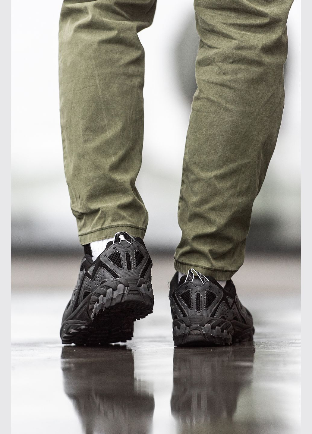 Черные демисезонные кроссовки мужские New Balance 610