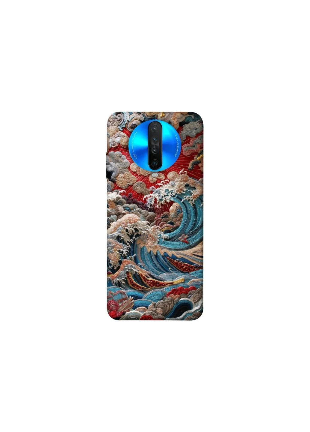 Чохол на Xiaomi Redmi K30 Japa wave ver.2 Frontalka (393230853)