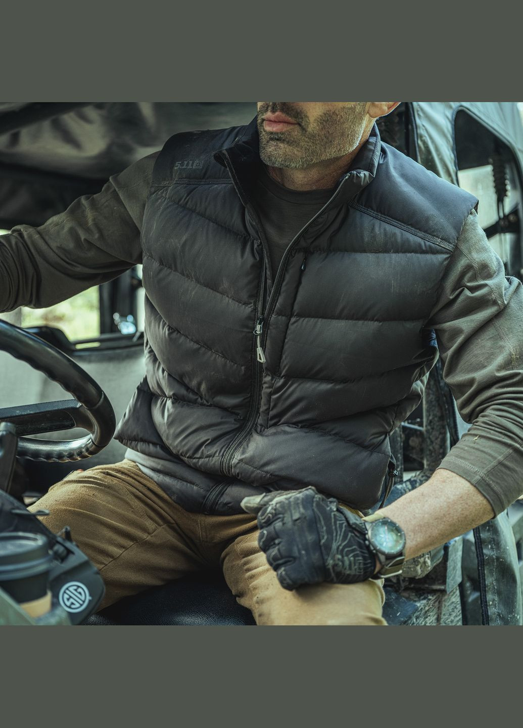 Жилет утепленный Acadia Down Vest RANGER GREEN 5.11 Tactical (315822629)