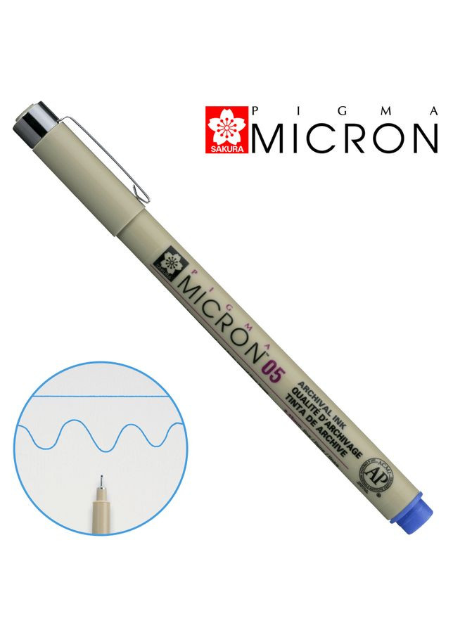 Линер PIGMA MICRON (0.5), 0,45мм,, Sakura (362578047)