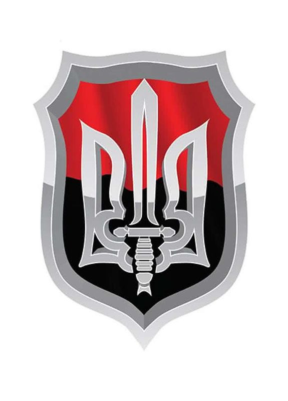 Наклейка на авто 3D TUNING STUDIO Герб Правый сектор 370х510х0.15мм No Brand (362498570)