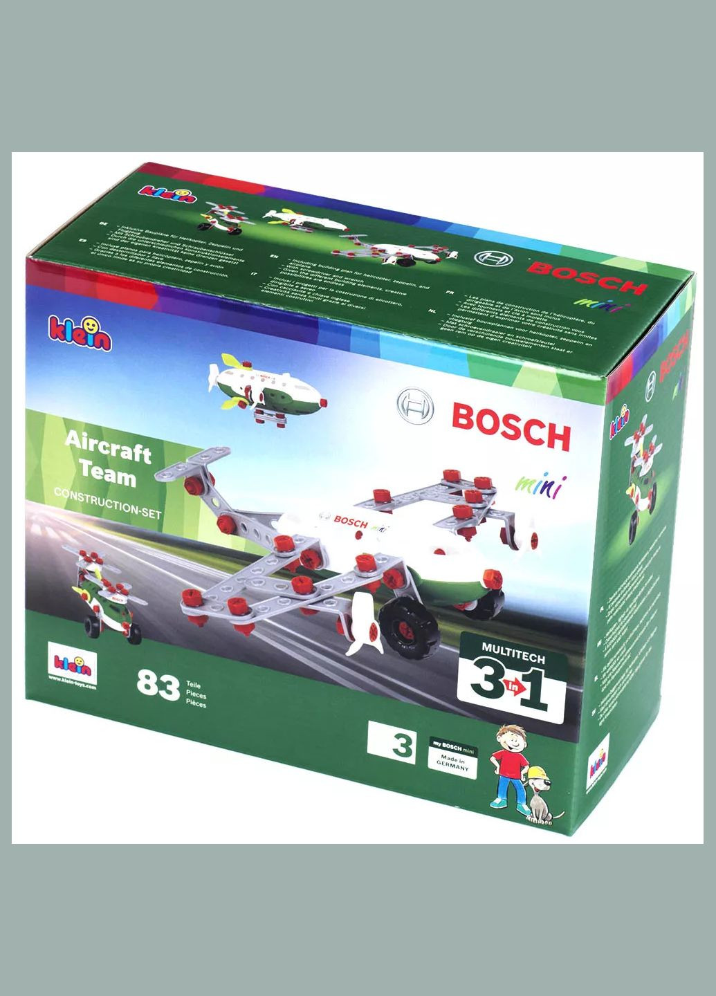 Конструктор Літак 3в1 (8790) Bosch (331164243)