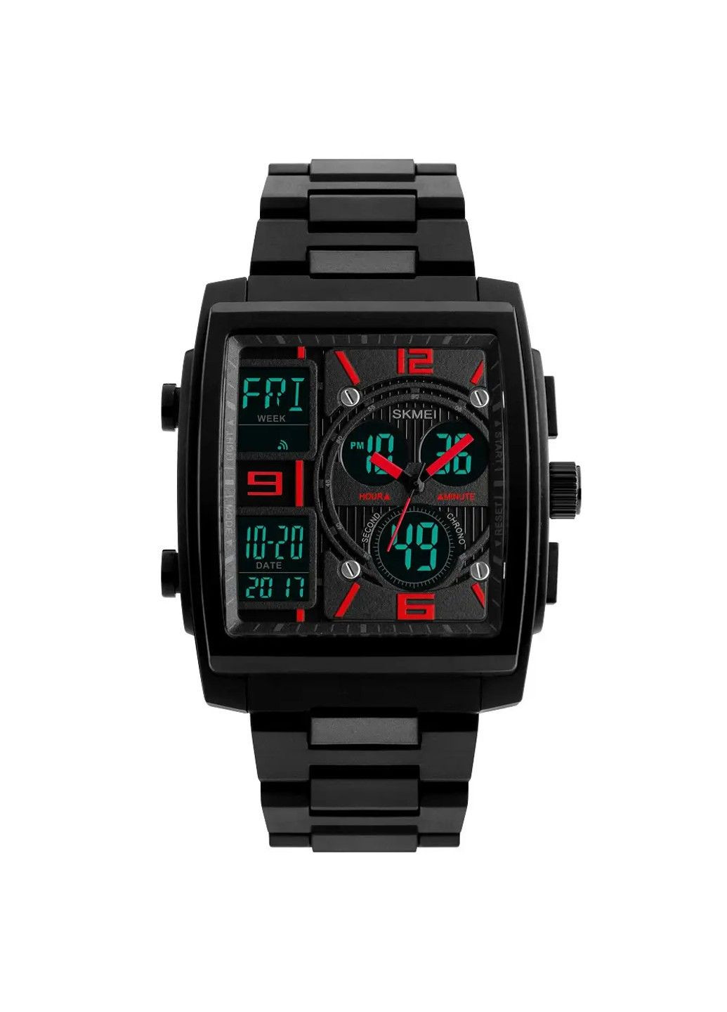 Наручные часы Durable 1274 Красный Skmei (314483830)