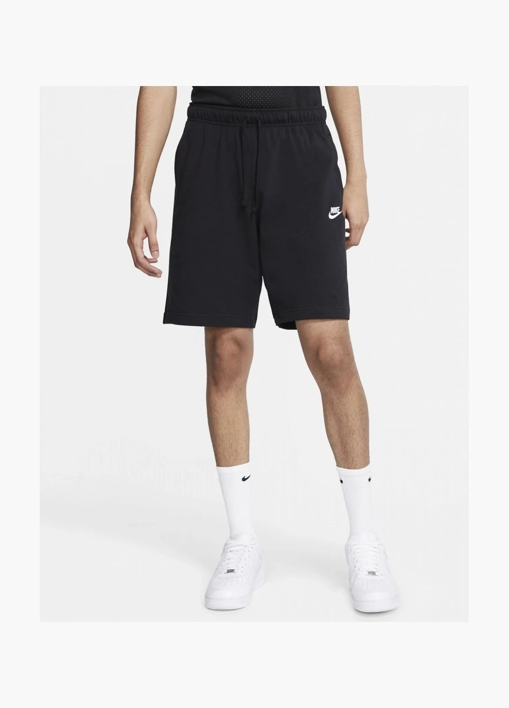 Шорти чоловічі M Nsw Club Short Jsy Black BV2772-010 Nike (332610367)