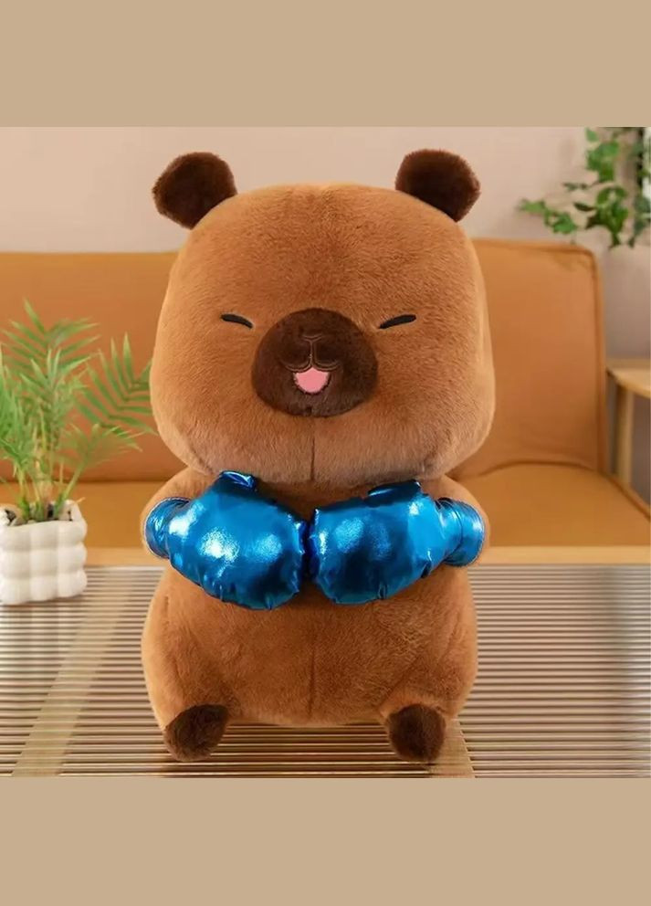 М'яка іграшка Капібар боксер 45 см No Brand (317290051)