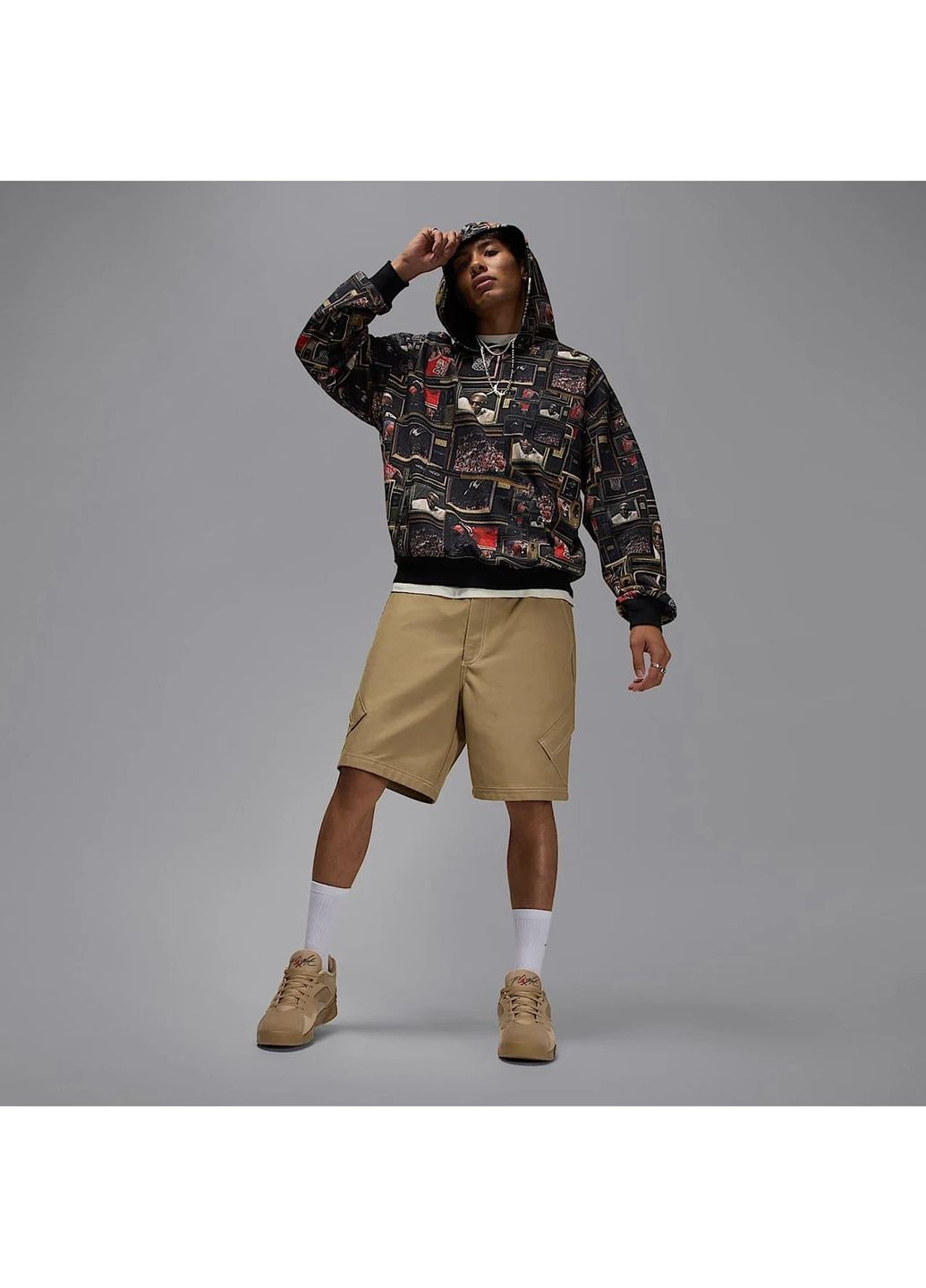 Худі чоловіче Brk Aop Multi Air Jordan (364839167)