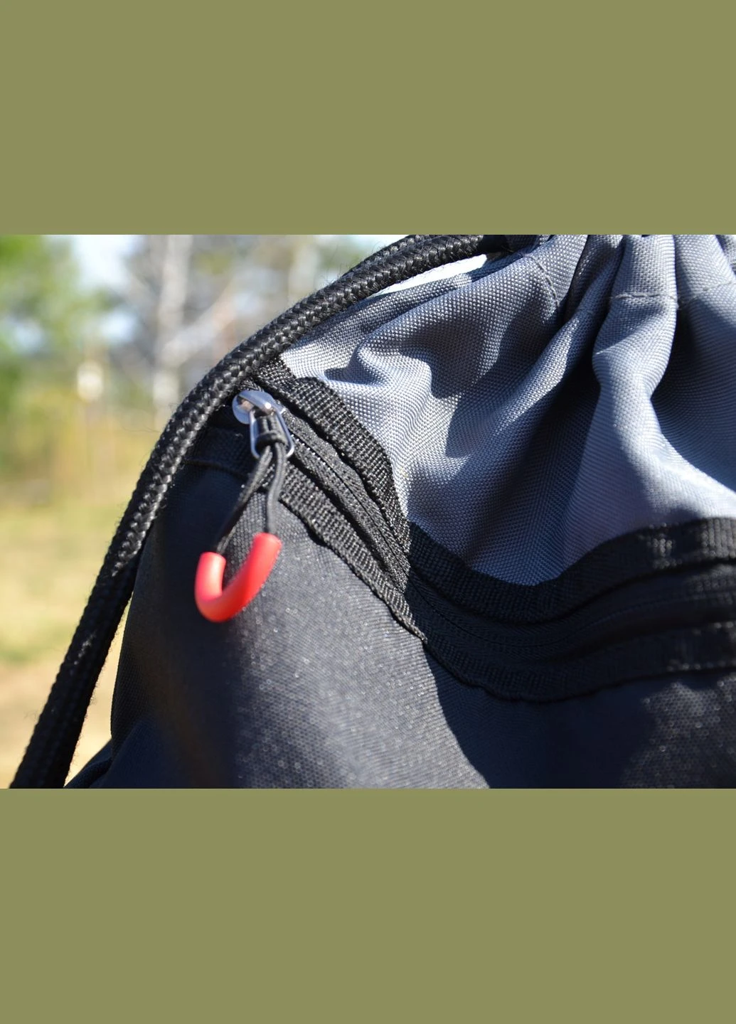 Рюкзак спортивный PS-7011 Gym Sack Alpha Blak/Grey Power System (345710747)