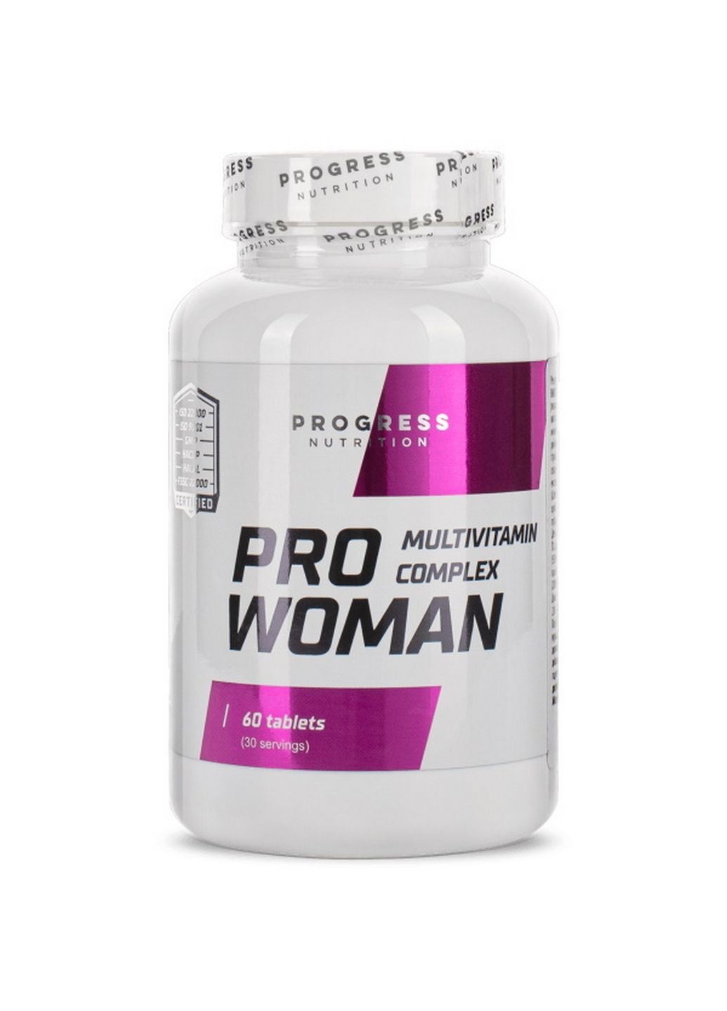 Вітаміни та мінерали Pro Woman, 60 таблеток Progress Nutrition (293418344)