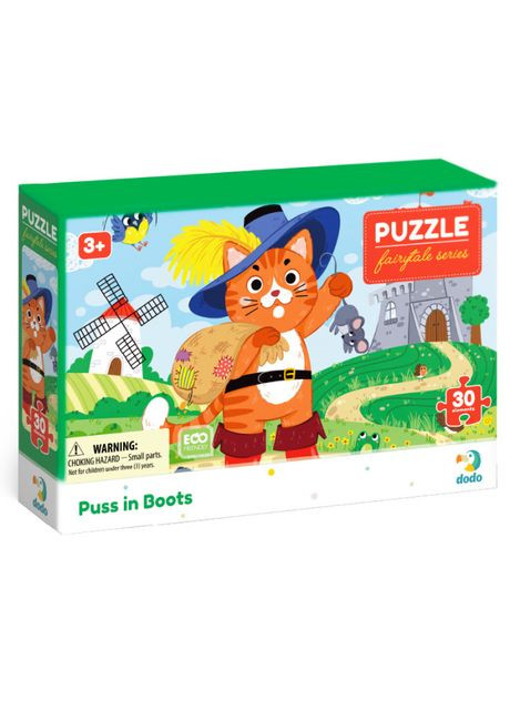 Пазл Кіт у чоботях 30 елементів (300693) Dodo (369939837)