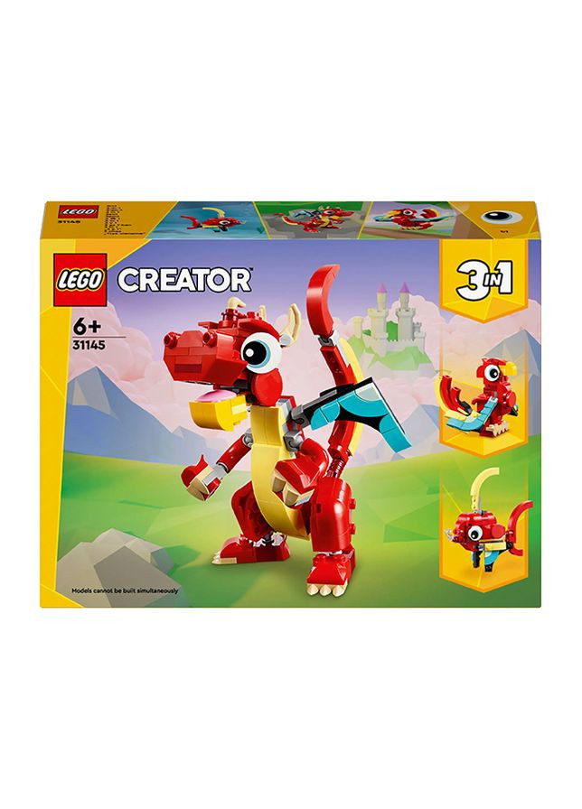 Конструктор - "Красный Дракон" цвет разноцветный ЦБ-00243413 Lego (282818363)