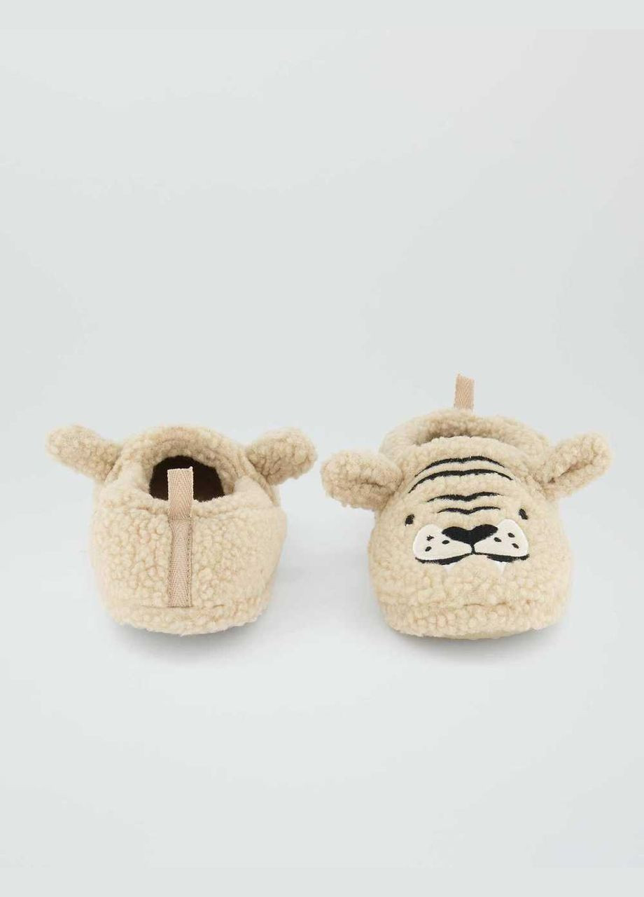 Капці для дому,бежевий з принтом, Kiabi (306813797)