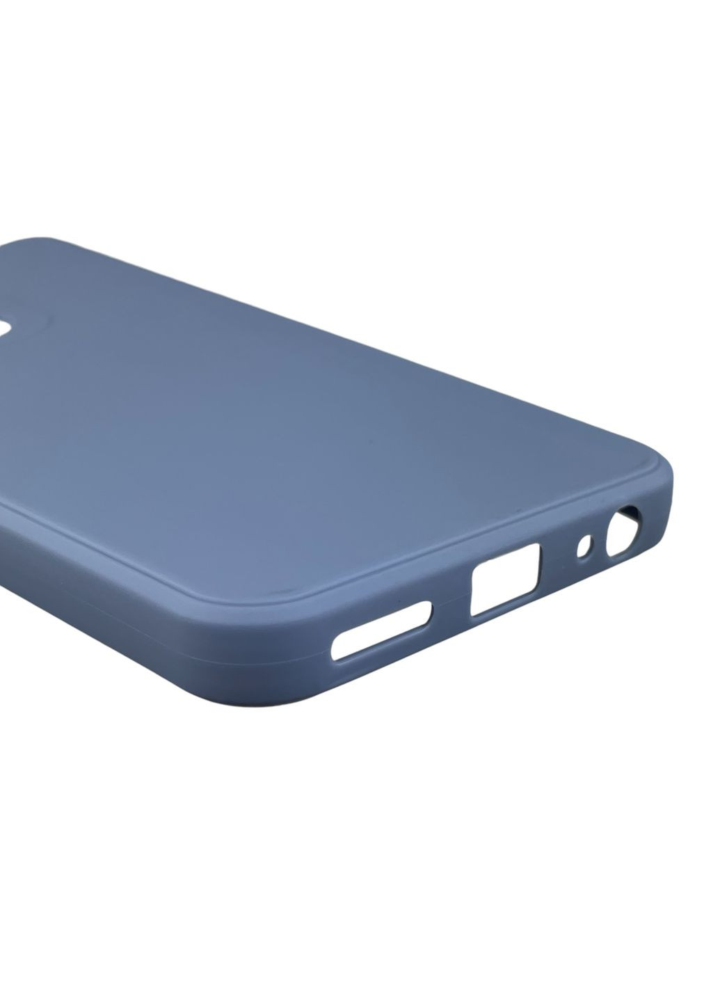 Чехол для Smart 7 HD с квадратными гранями с защитой камеры на инфиникс смарт 7 голубой Infinix (366021615)