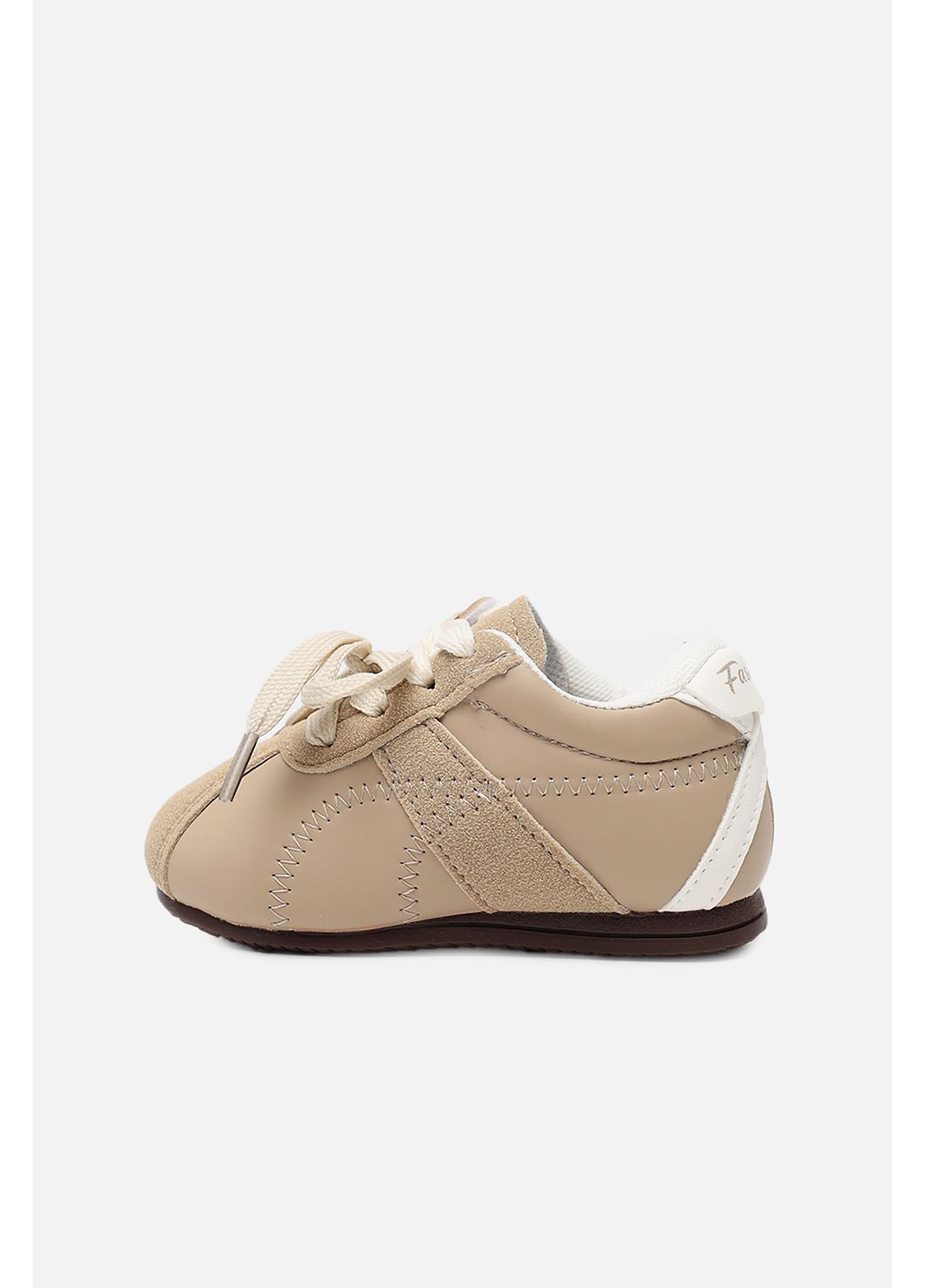 Бежевые кеды для девочки цвет бежевый цб-00277764 Yuki