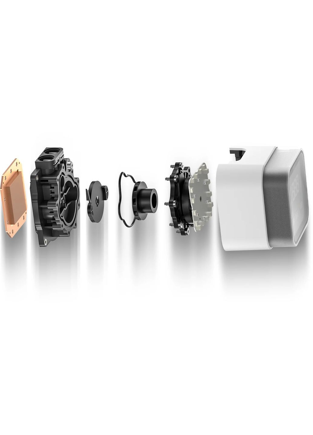 Система водяного охлаждения LQ360 White (R-LQ360-WHDSMC-G-1) DeepCool (347586892)