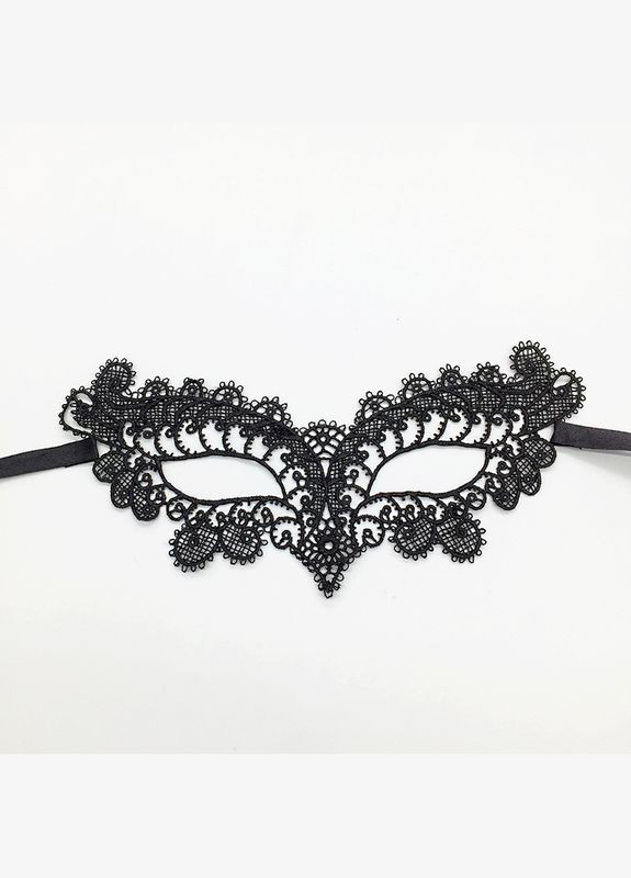 маскарадная на лицо 22 на 7 см черный Jannet Маска (304976015)