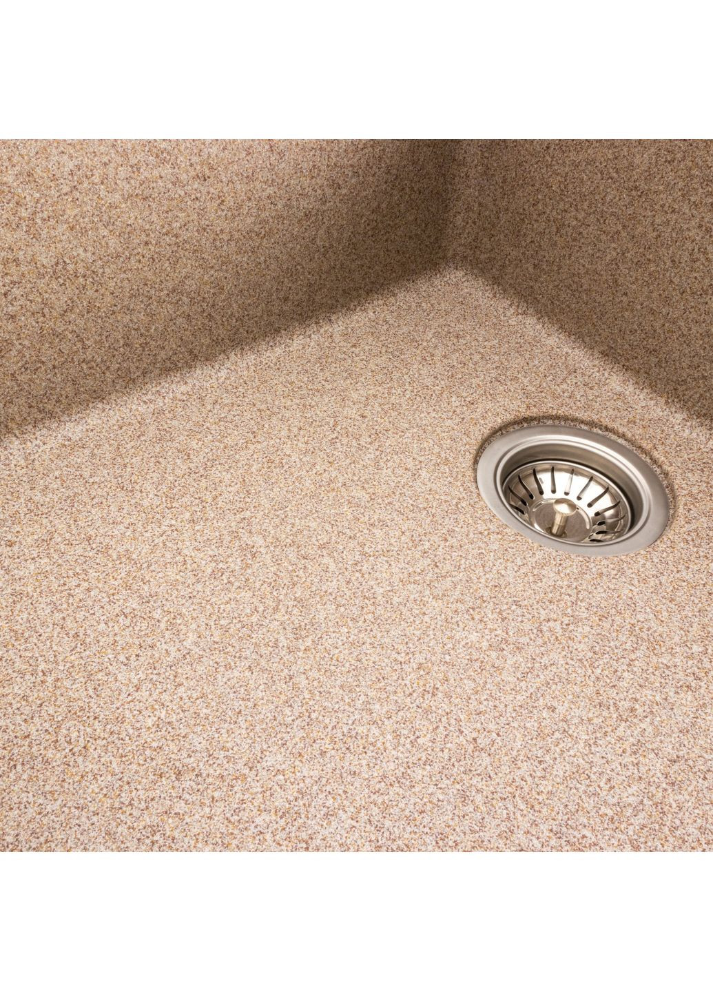 Гранитная мойка для кухни 7850 ROMA матовая (карамель) Valeso (358059477)