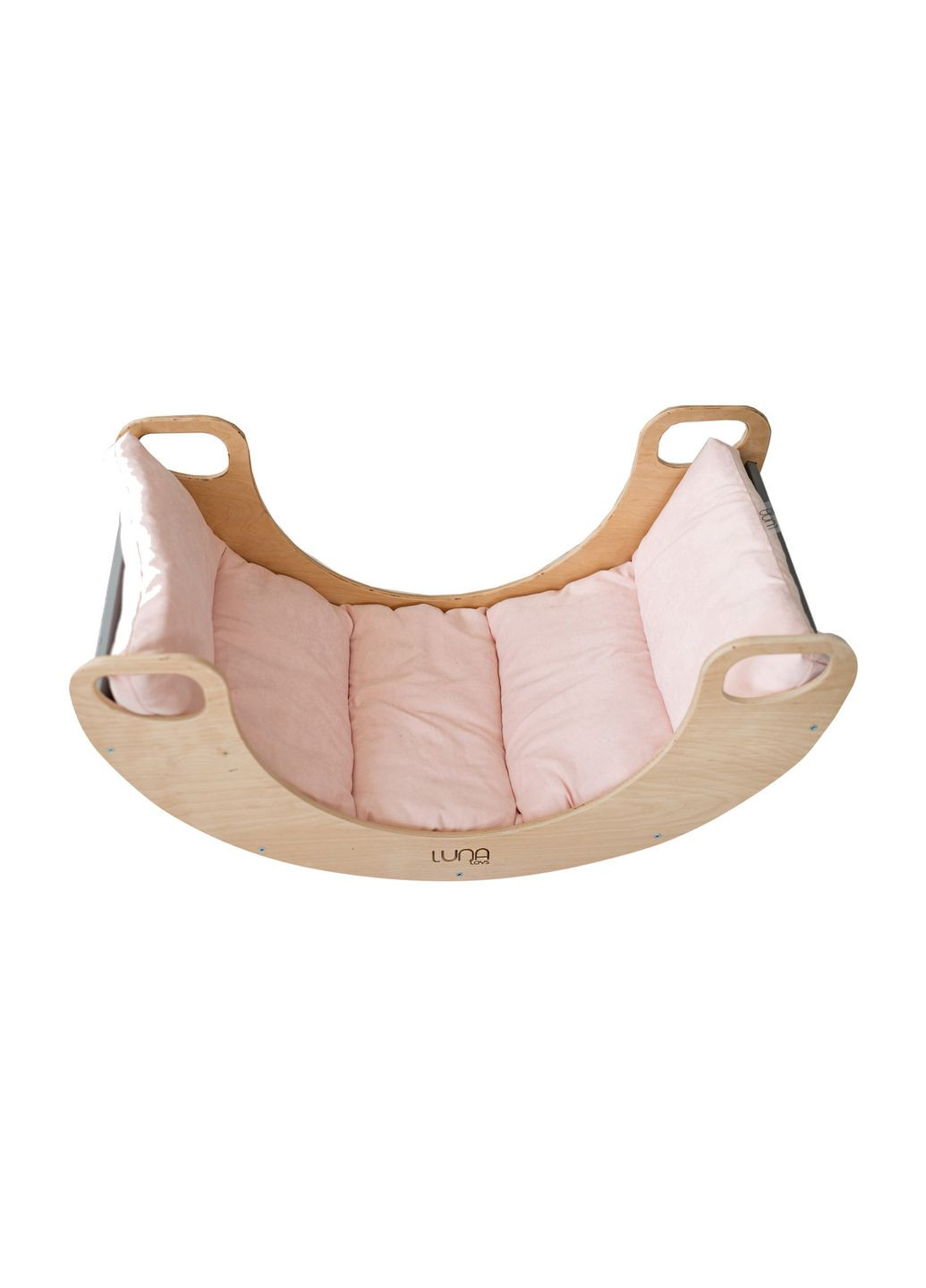 Матрасик для ліжечкакачалки Luna Toys РОЖЕВИЙ LunaToys (306552699)